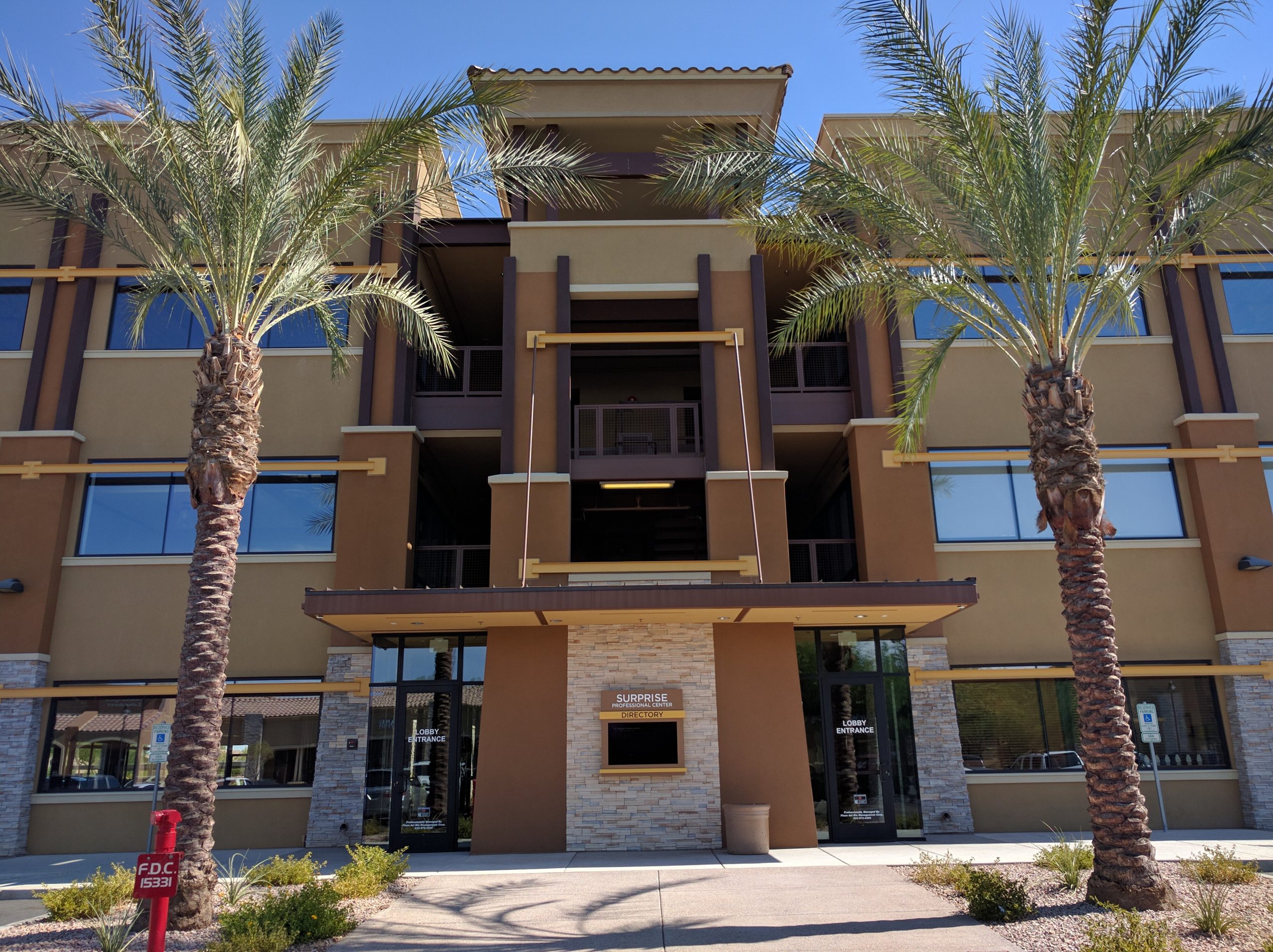 The entrance to our Surprise Office